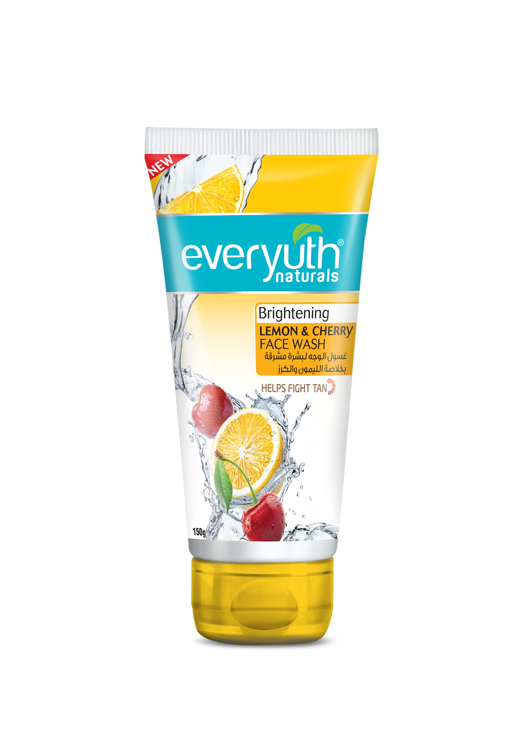 Everyuth Naturals Face Wash - Lemon & Cherry 150Gm