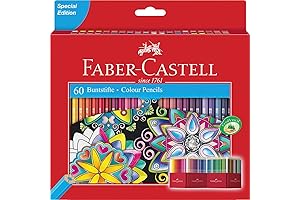 Faber-Castell 60-Piece Colouring Pencils Set