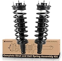 Vista 8 de MOSTPLUS Amortiguadores Traseros Compatibles con GMC Envoy 2002-2009 y Chevrolet 2002-2009, 37241 342475