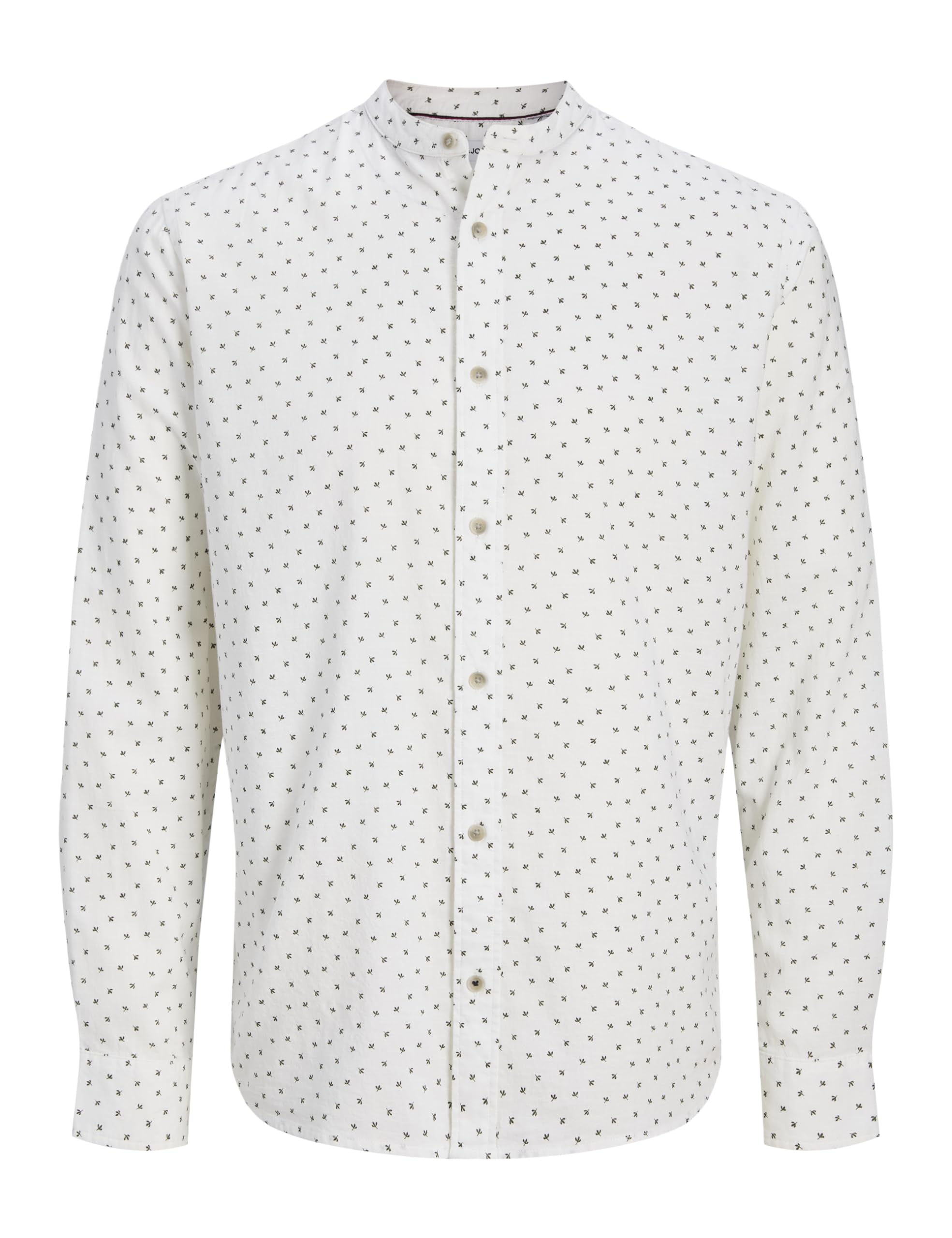 Jjpierre Slub AOP Band Shirt Ls