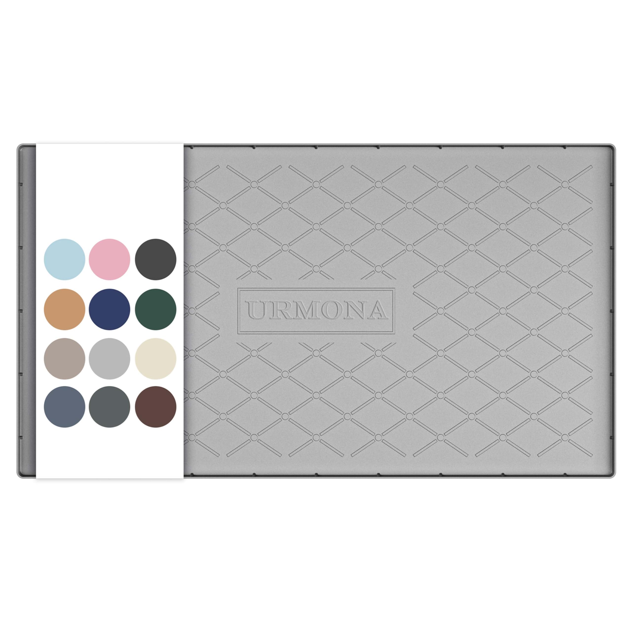URMONA Under Sink Mat 55 x 101 cm, Waterproof Silicone Cabinet Protector — image 1