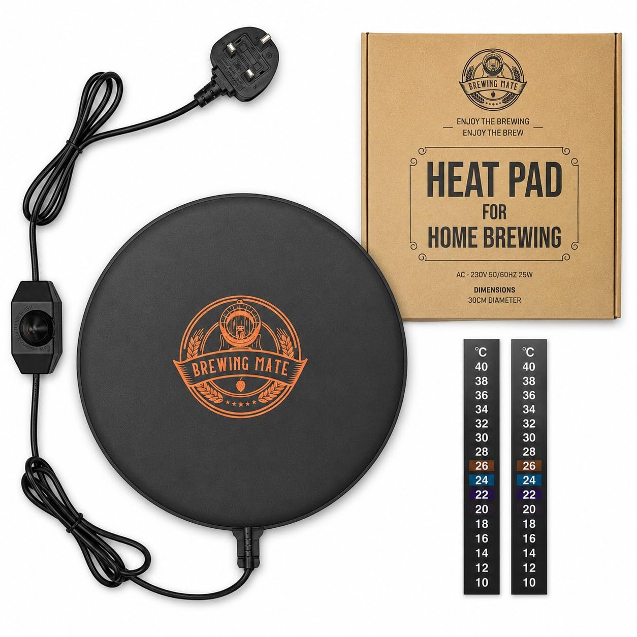 Home Brew Tapis chauffant (puissance réglable)