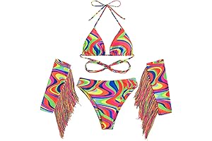 Womens Sexy Halloween Costumes 2023: Vintage Bikini Set