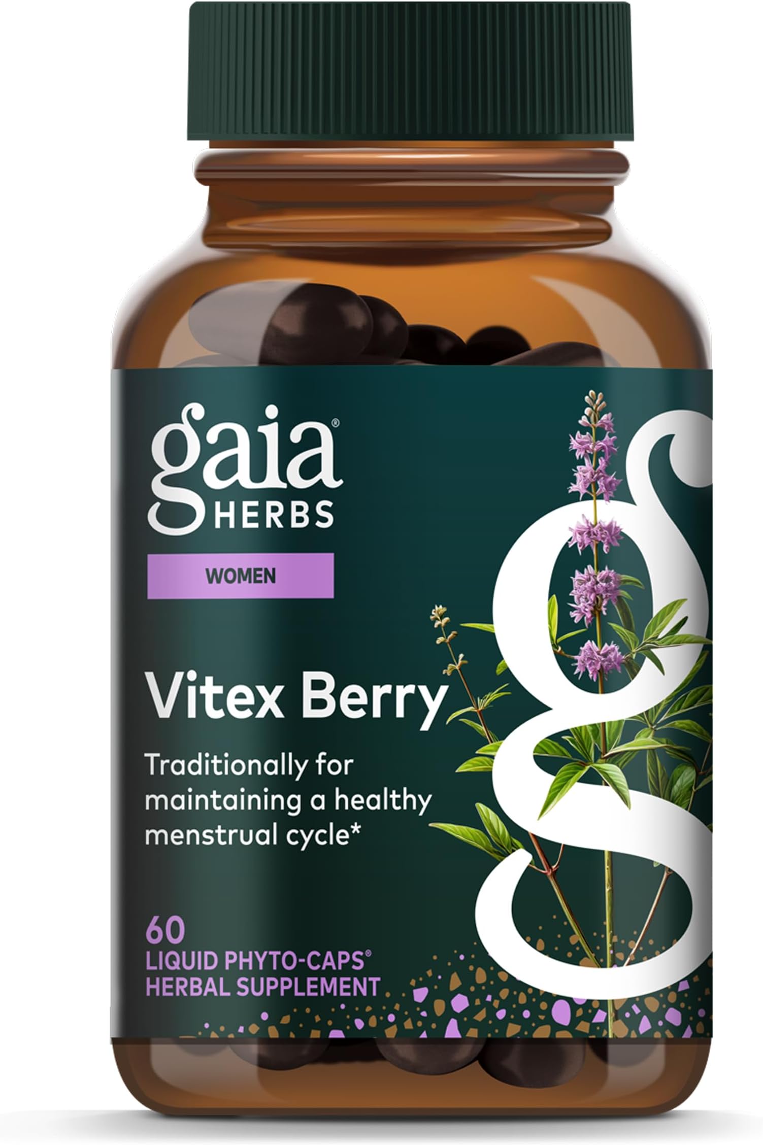 Gaia Herbs, Vitex Berry, 60 Veggie Liquid Phyto-Caps
