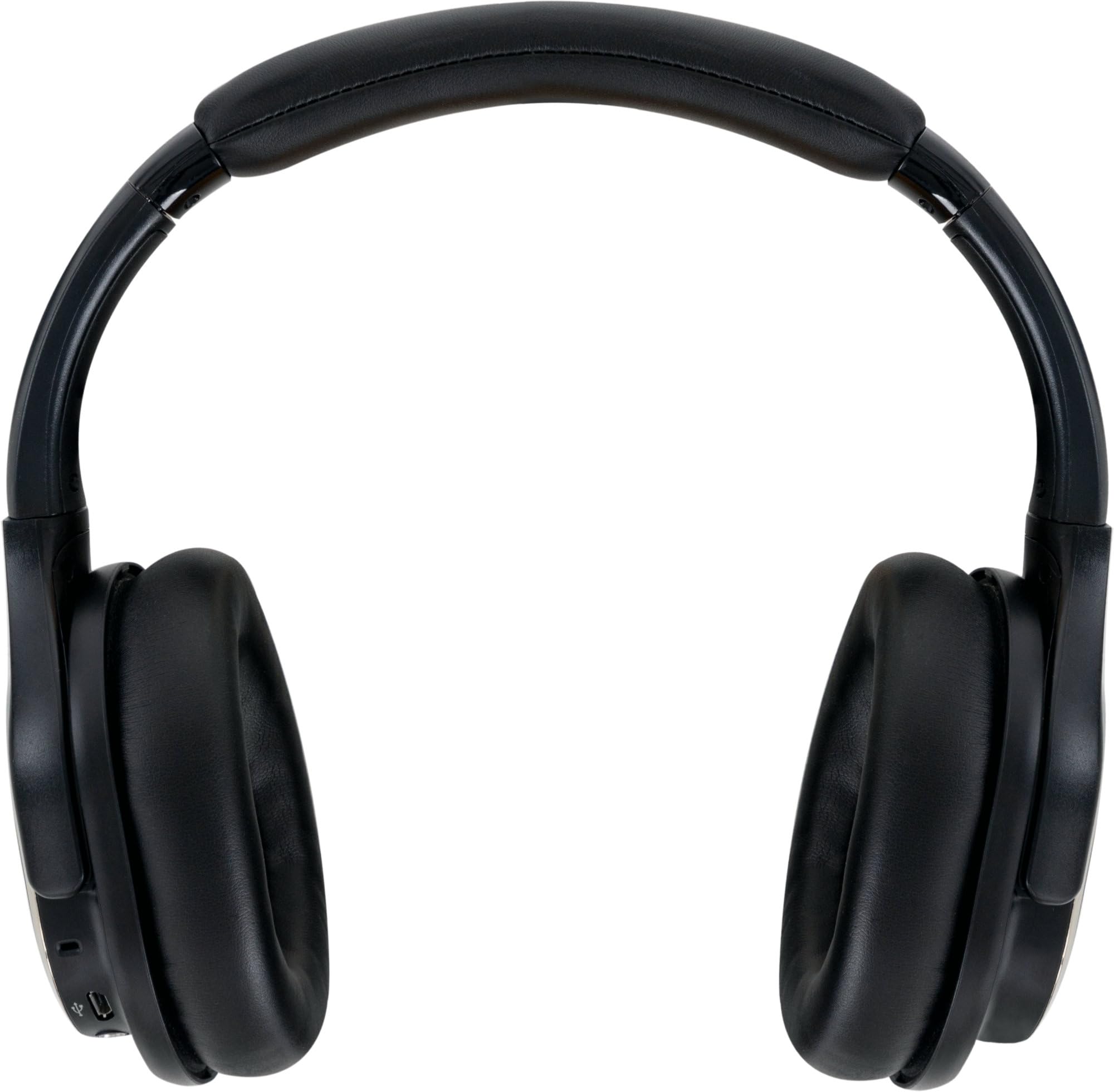 Pronomic SDH-340 USB-C Silent Disco V2 Cuffie, Cuffie stereo wireless | 3 canali ricevibili, Illuminazione LED indica il canale selezionato (blu, rosso e verde), Controllo del volume, THD: <1%