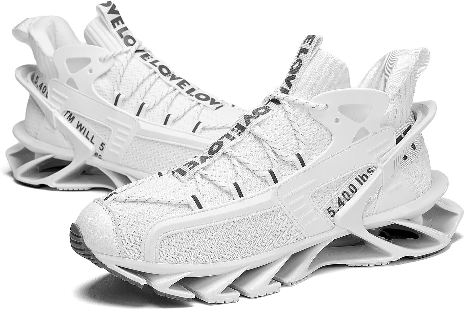 Mens Slip on Walking Shoes Blade Tennis Casual Fashion Running Sneakers Comfort Non Slip Workout Sport Athletic Trainers - Image 6