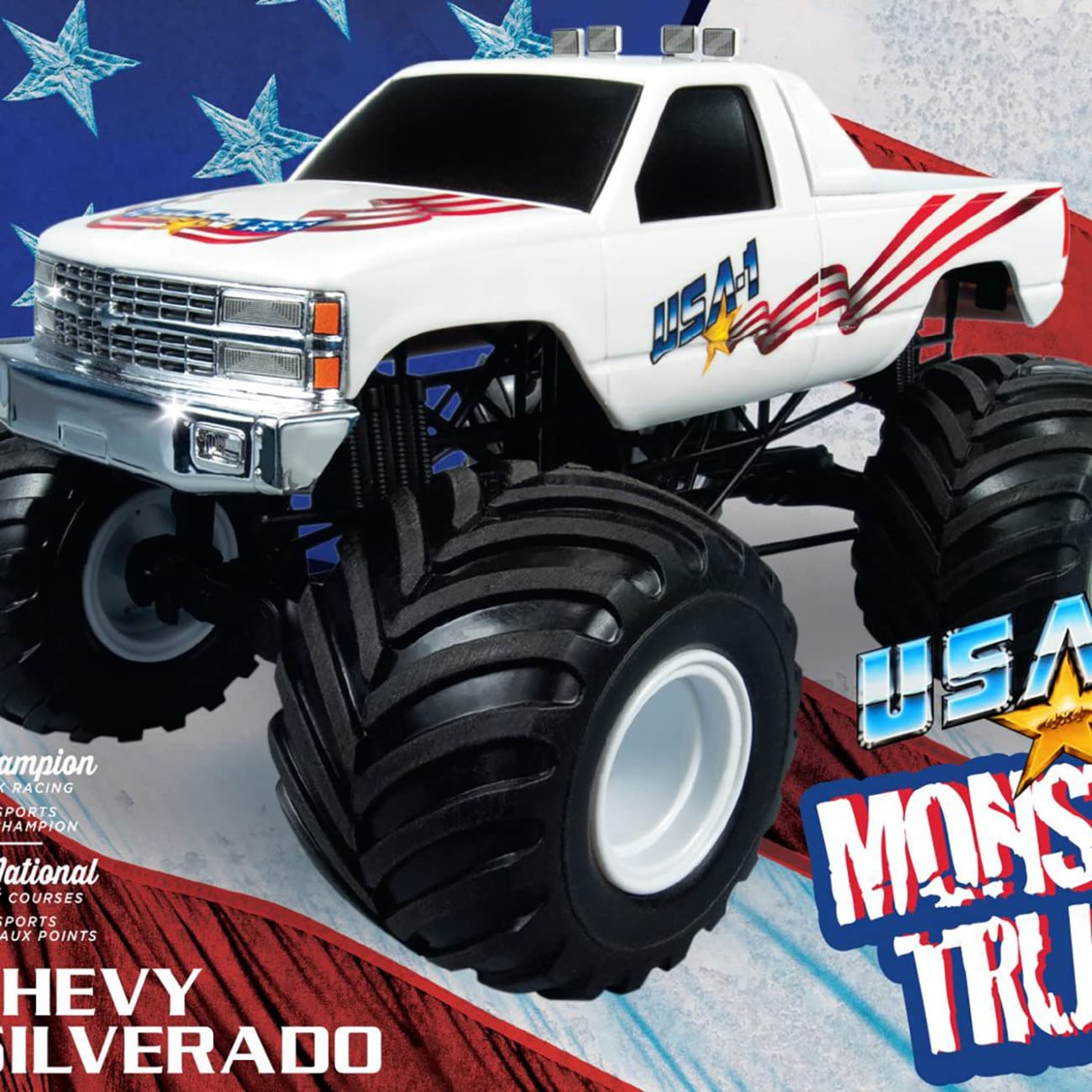 AMT USA-1 Monster Truck 2T 1:32 Scale Model Kit