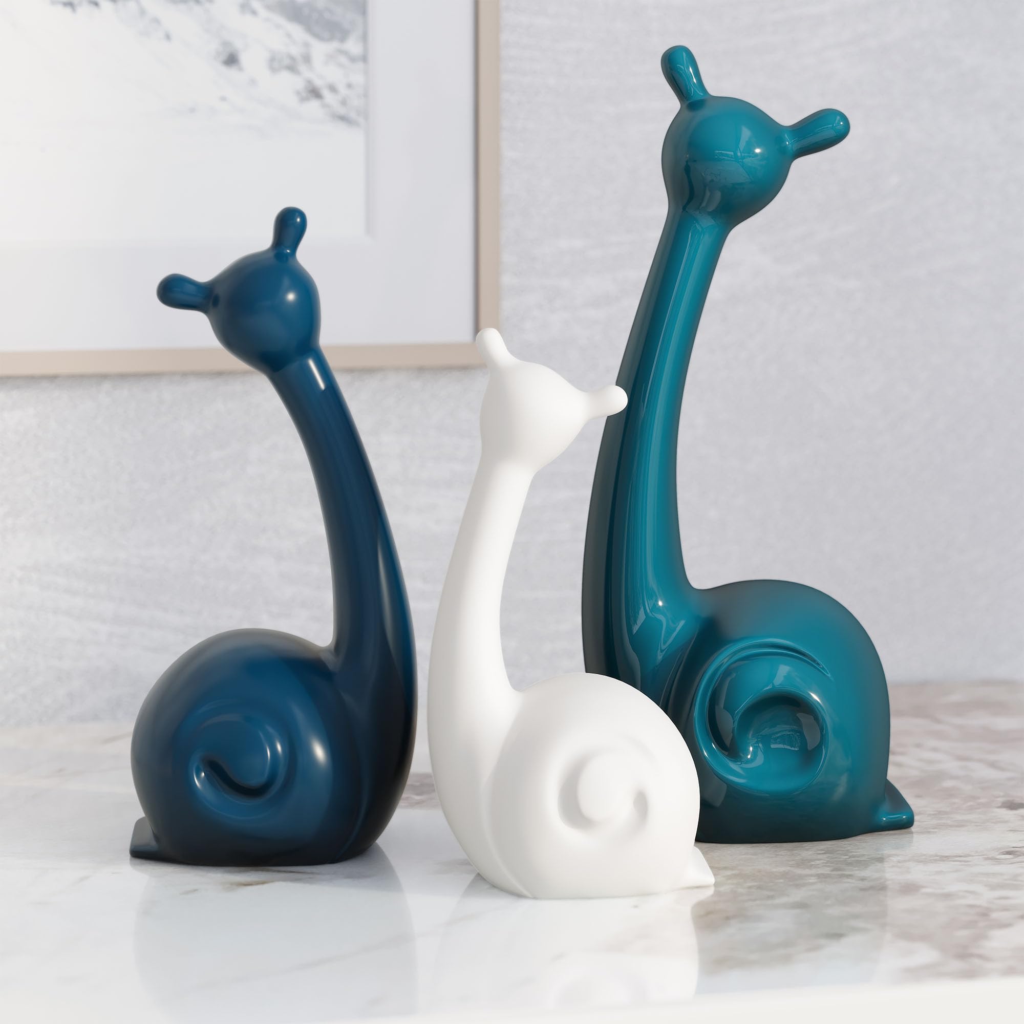Giulia Grillo Le Chiocciole - Home Decor, Idee Regalo, Soprammobili Moderni, Decorazione Casa, Bomboniere Matrimonio