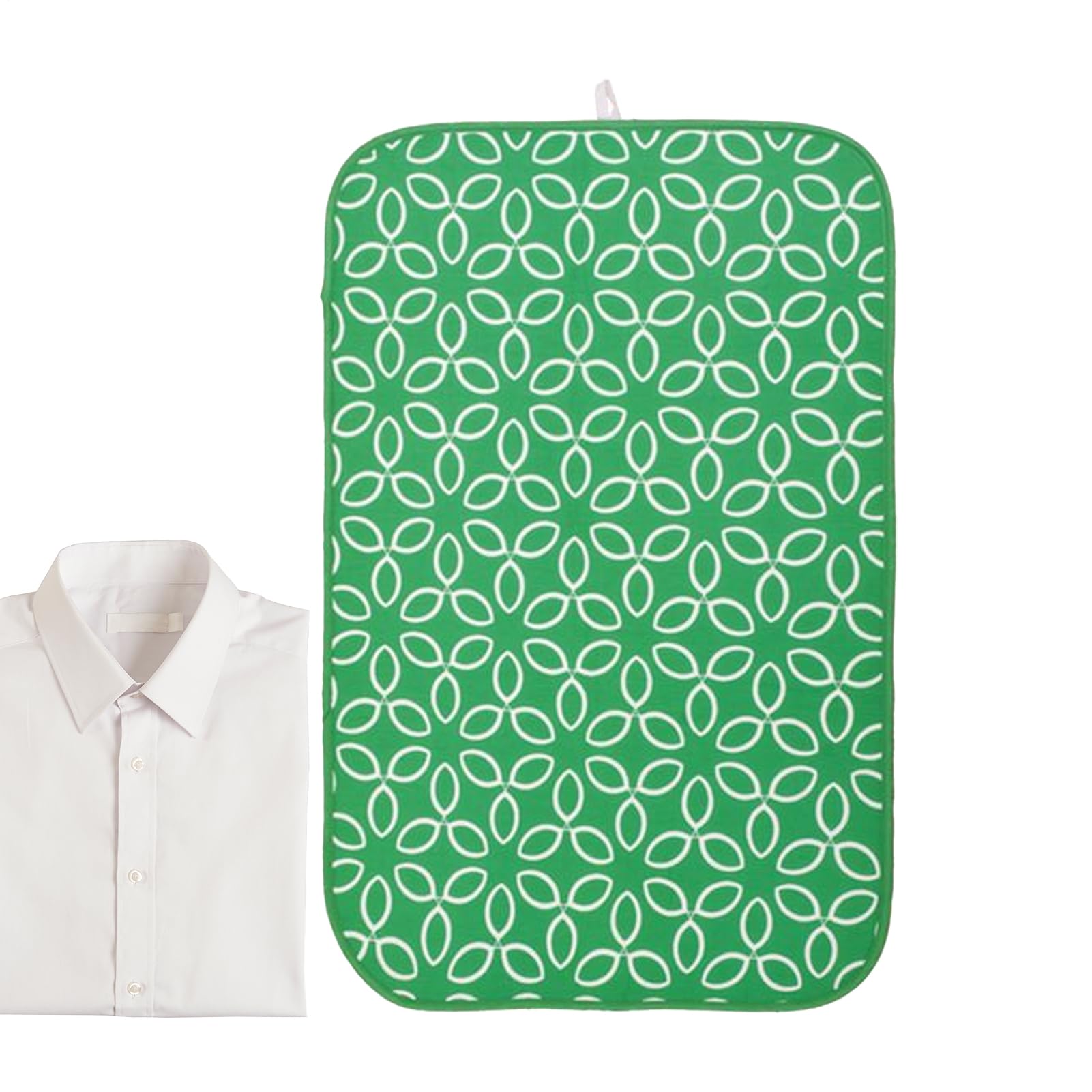 Tapete de planchado de hierro de mesa plegable y resistente al calor para el hogar