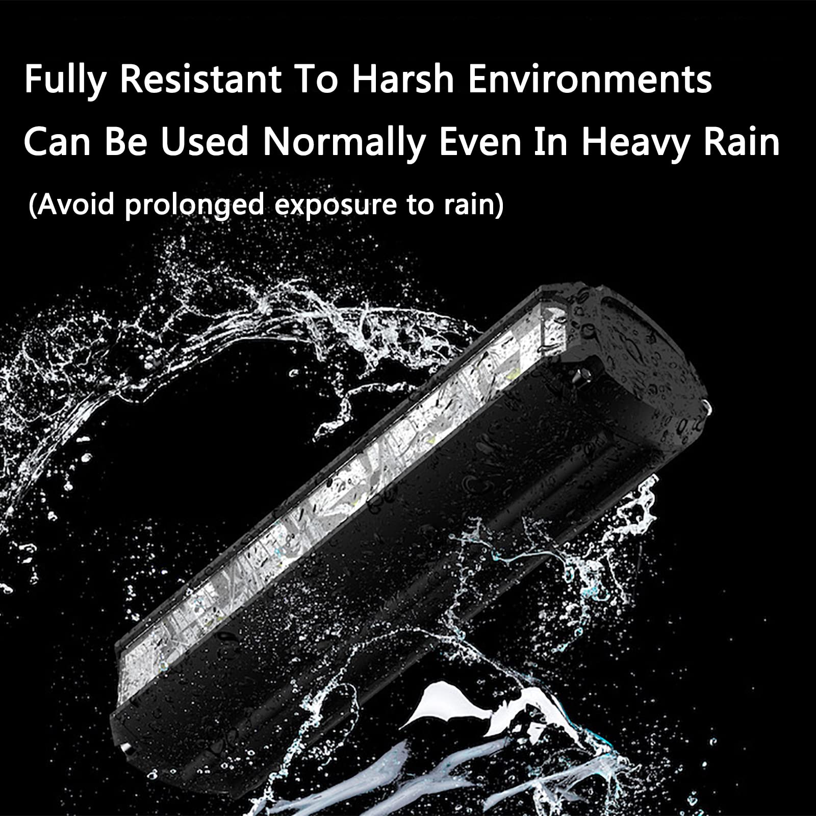 6 Lampek Rowerowych LED, Wodoodporna Lampa Do Jazdy Nocnej O Mocy 2600 Lumenów Z Migającym Modelem, Technologia Pierścienia Odblaskowego 130° I Konstrukcja Przeciwodblaskowa