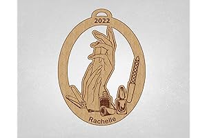 Personalized Manicurist Ornament, A Cherished Keepsake for Nail Techs