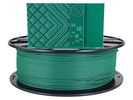 review 3D-Fuel 3D Filament High Temp Tough Pro PLA+ Forest Green, 1.75mm, 1 kg +/- 0.02mm Tolerance, Made in USA, Easy to Print and Works with Most 3D Printer Brands Dark Pine Green