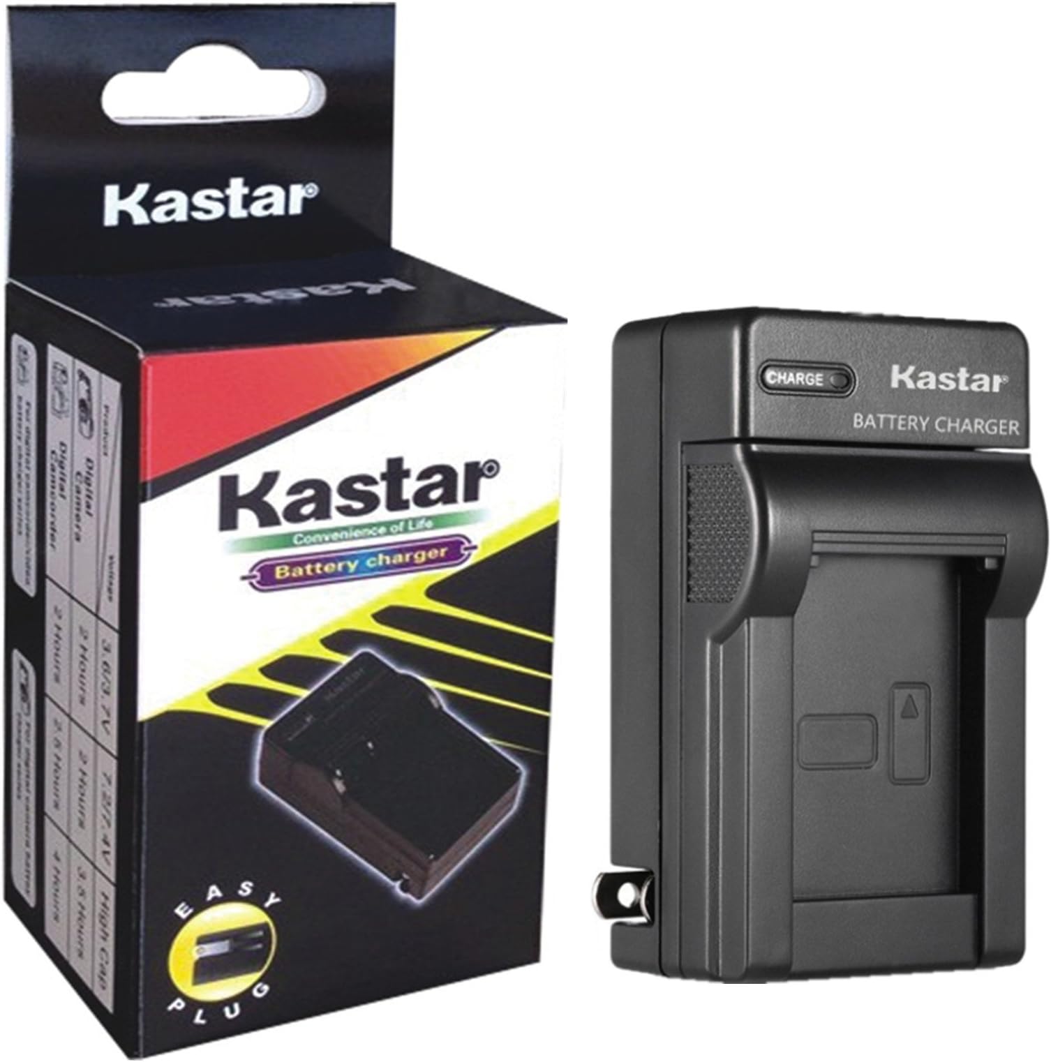 Kastar Charger for Sony DVD HandyCam DCR-DVD105 DCR-DVD202E DCR-DVD203 DCR-DVD203E DCR-DVD205 DCR-DVD305 DCR-DVD403 DCR-DVD405 DCR-DVD408 DCR-DVD505 DCR-DVD910 DCR-DVD92