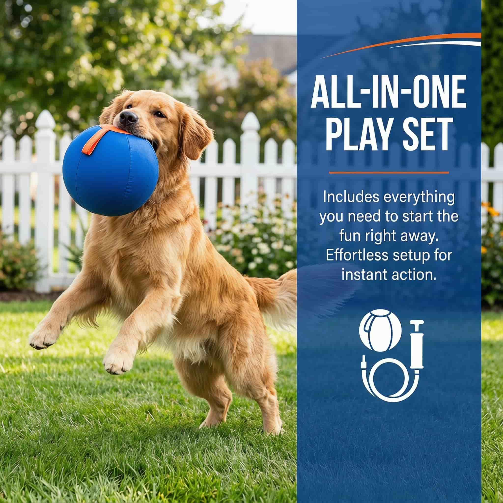 Navea Pelota de pastoreo para perros, pelota gigante para Border Collies, bola de pastoreo extra grande duradera para ejercicio al aire libre y estimulación mental (B, 65 cm)