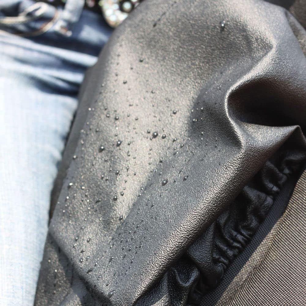 Dura-Tech Sureseat Waterproof Western Saddle Cover | Color Black | All-Weather Protection | Anti-Slip Design | Secure Fit with Elastic Straps | Compact Storage | Fits Saddles up to 28"