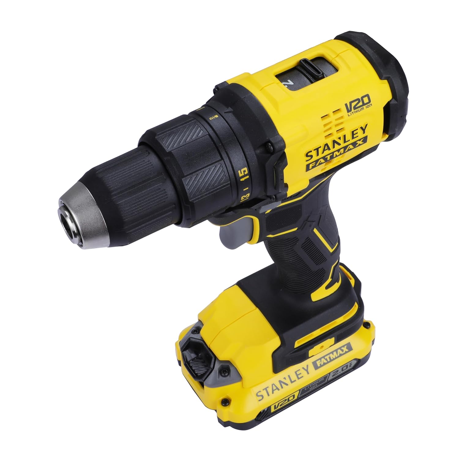 Close-up of Lithium-Ion Battery and Battery Release Button