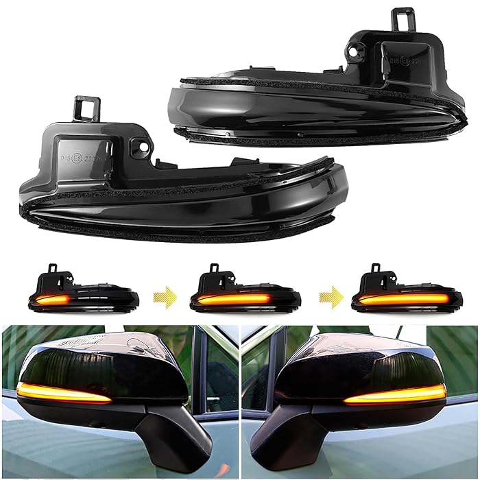 Buy Xinctai Sequential LED Side Mirror Turn Signal Light Dynamic