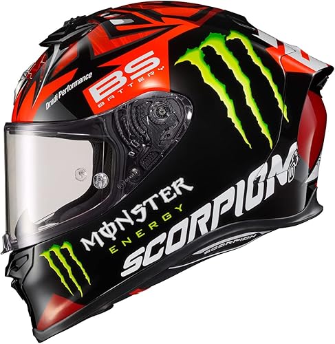 ScorpionEXO - Casco EXO-R1 Air Corpus (rojo neón, talla XL)