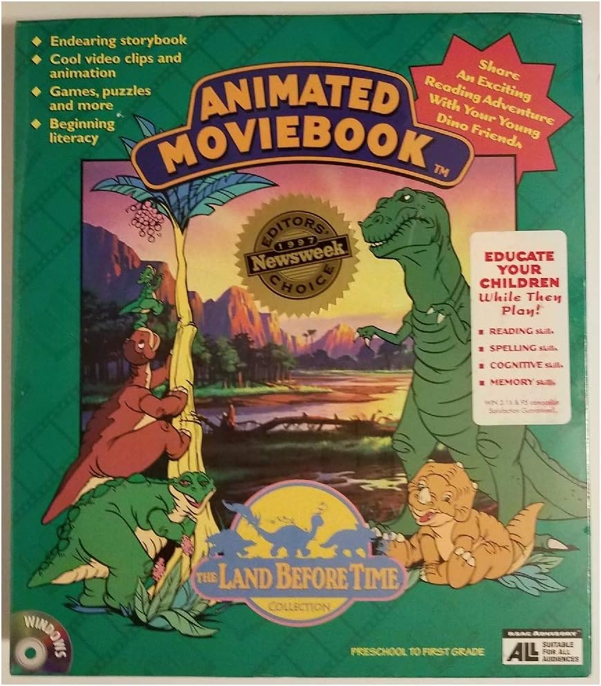 The Land before Time Animated Moviebook CD-ROM – 21 July 1997