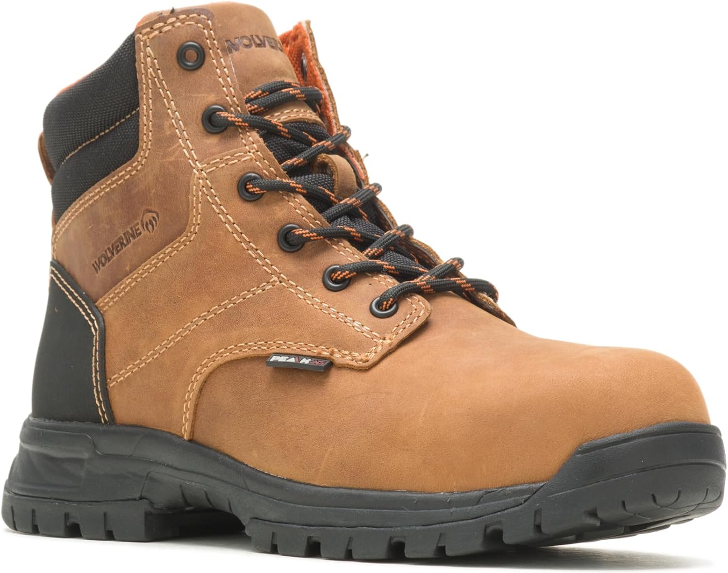 Wolverine Women's Piper Waterproof Composite Toe 6in Construction Boot - Image 3