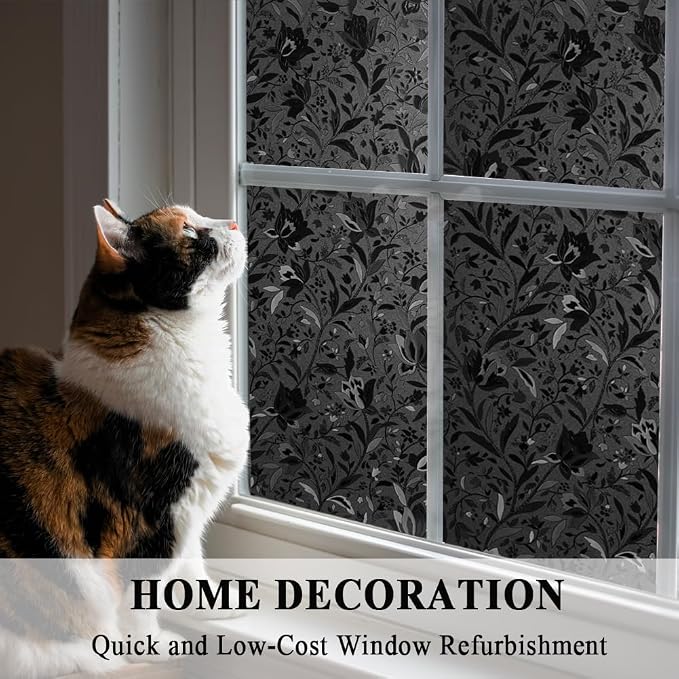 Vinilo decorativo para ventana Total Blackout 17.5"x78.7" miniatura 6
