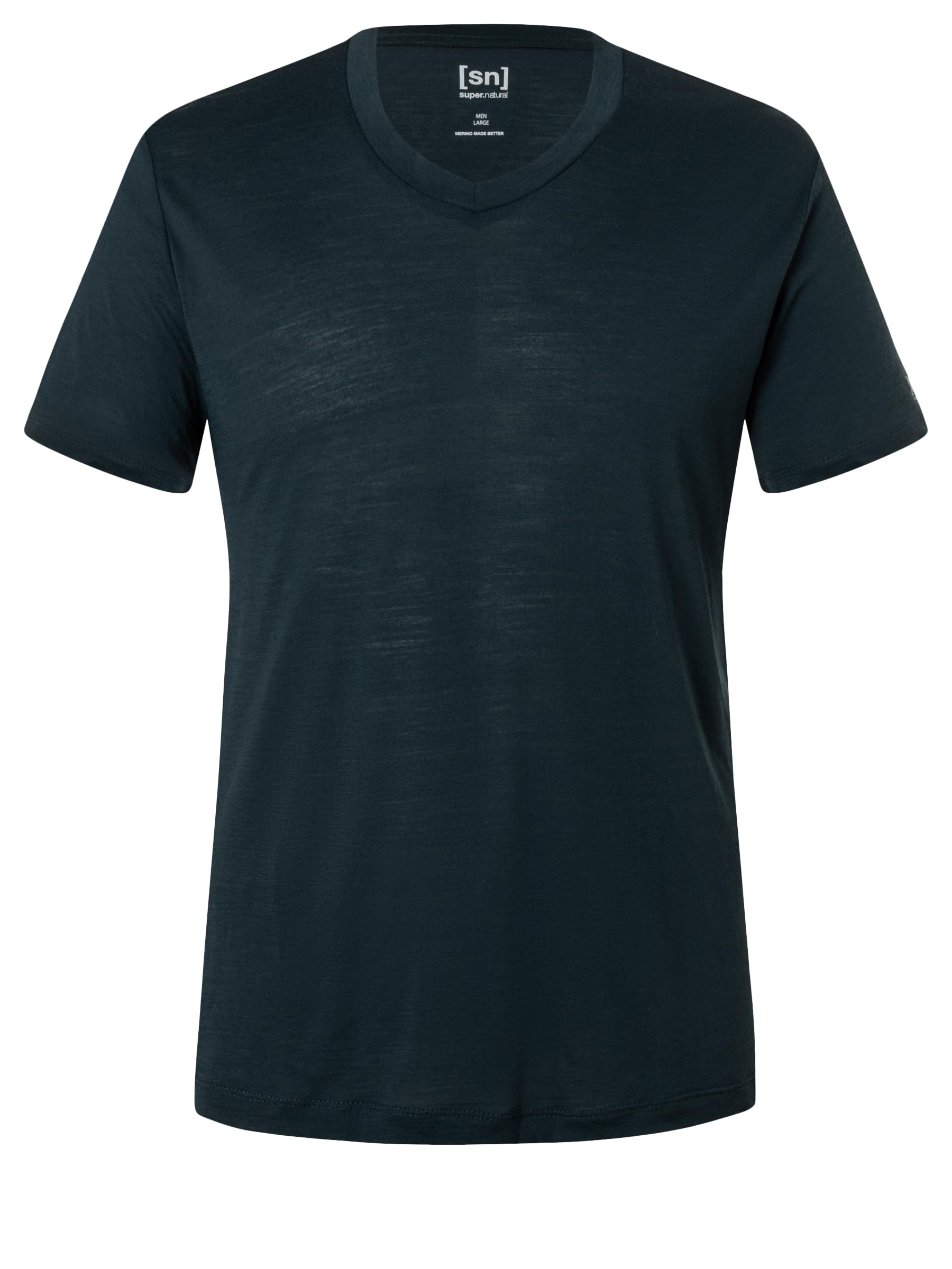 super.natural - Merino bielizna funkcyjna męska, t-shirt, M SIERRA140 V Neck