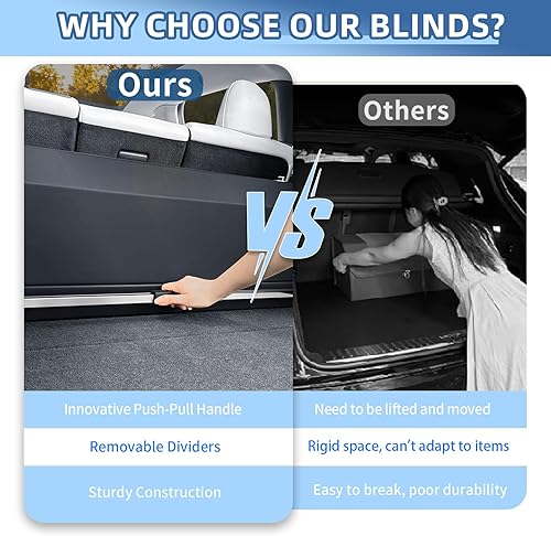 Miniatura 4 de Organizador de maletero de automóvil resistente con tapa y asa de empuje, organizador plegable de cuero para SUV, camión, sedán, camioneta (negro,
