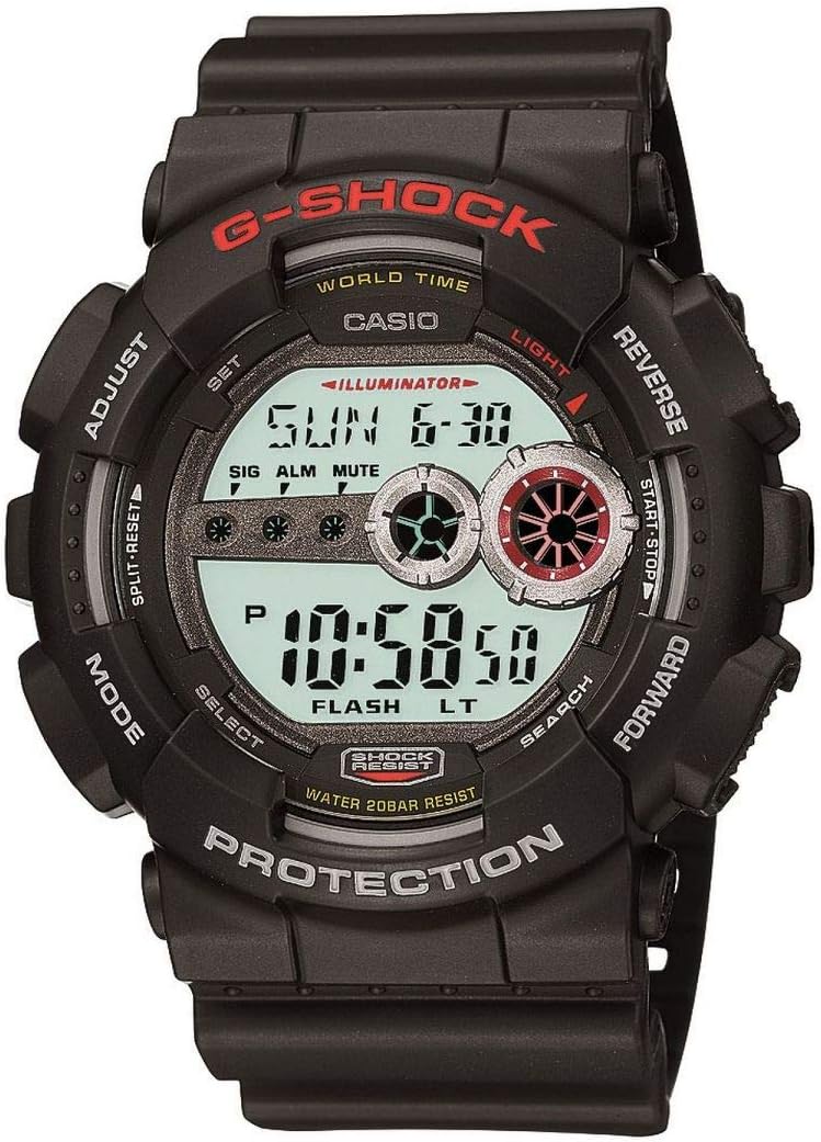 Orologio Da Uomo CASIO Quartz AE1000W1AVEF - Plastica Nero, Quadrante Grigio - Foto 10