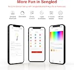 Sengled Ampoule Smart, Ampoule Alexa Bluetooth Mesh, Ampules Smart qui fonctionnent avec Alexa seulement, A19 Dimmable LED Ampoule E26, 60W Blanc doux équivalent 800LM, Certifié pour appareil humain, paquet de 1
