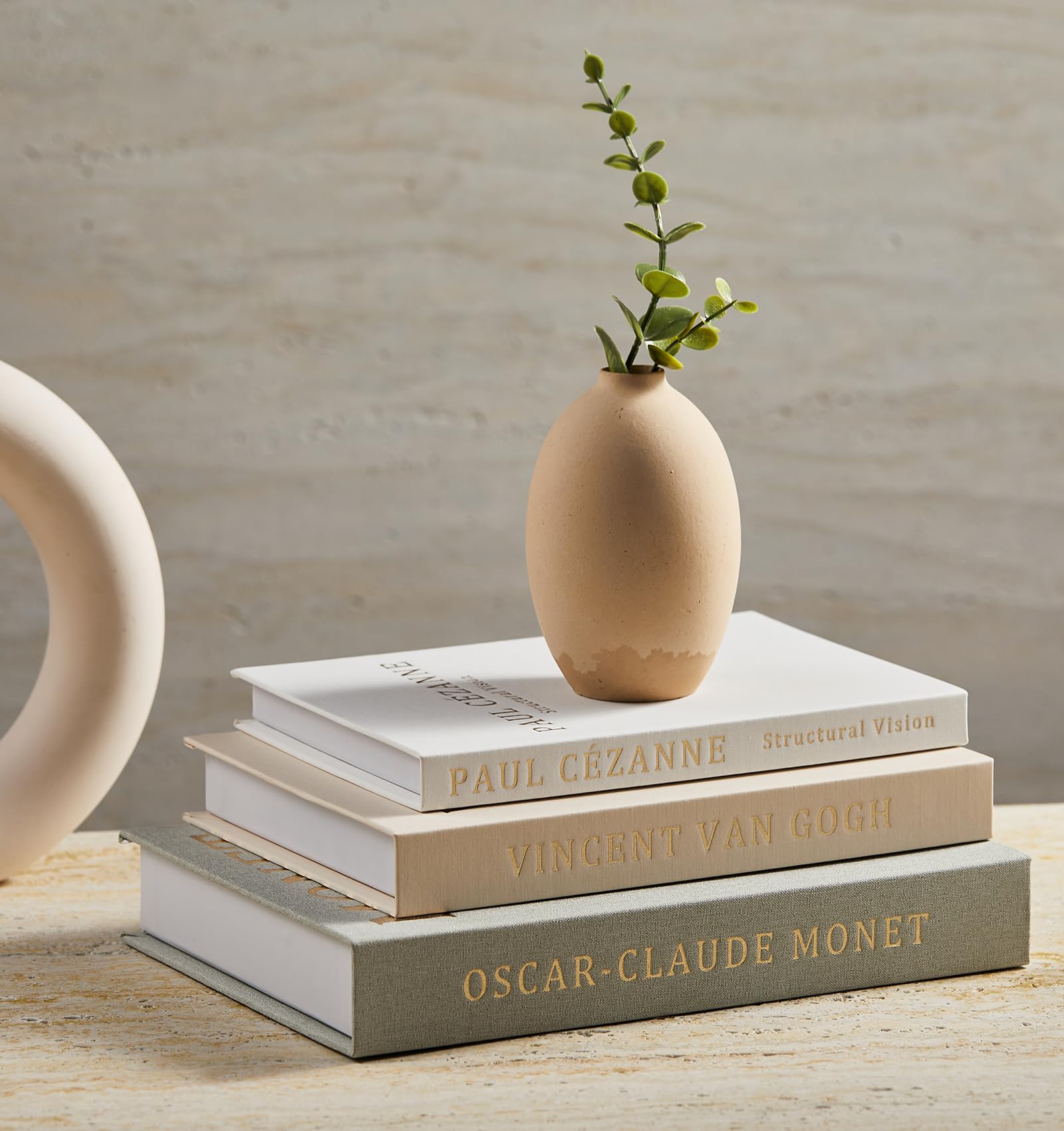 Hongqu Us Green/Beige/White Aesthetic Decorative Books - Coffee Table Books Decor - Faux Decor Book Storage Box For Decoration - Set Of 3 Linen Fake Book For Home Table Decor - Bedside Tables Decors - Home Room Bookshelf Decors