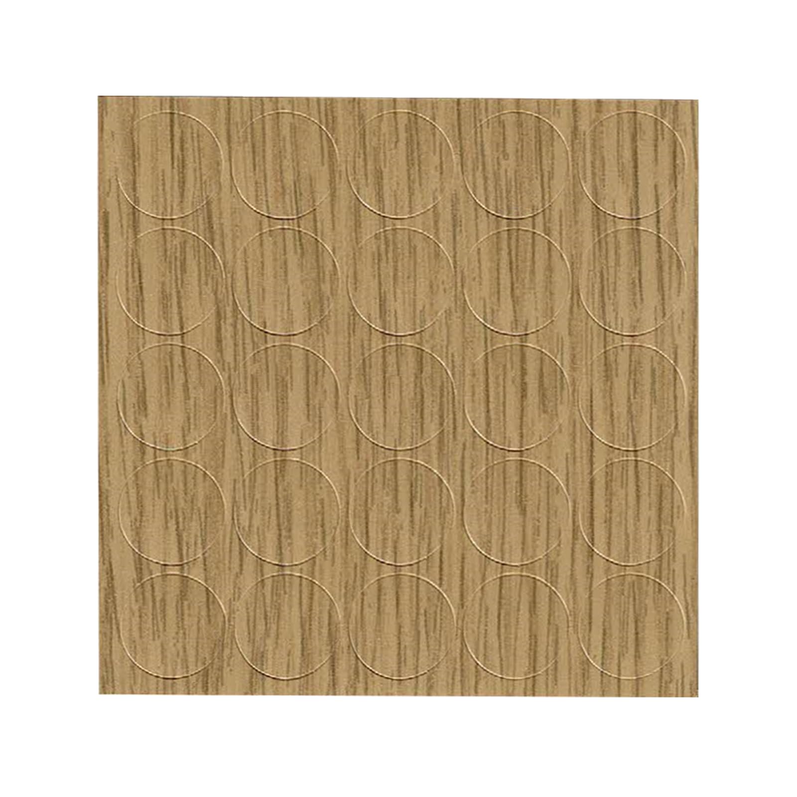 KWIKCAPS 14mm Screw Covers - Egger H3395 ST12 Natural Corbridge Oak x 25 — image 1