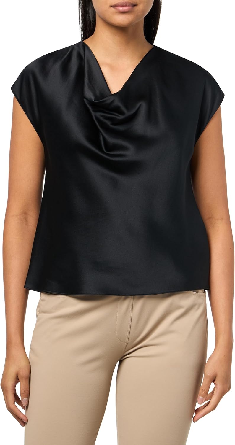Vince Women's Cowl Nk Cap SLV Blouse