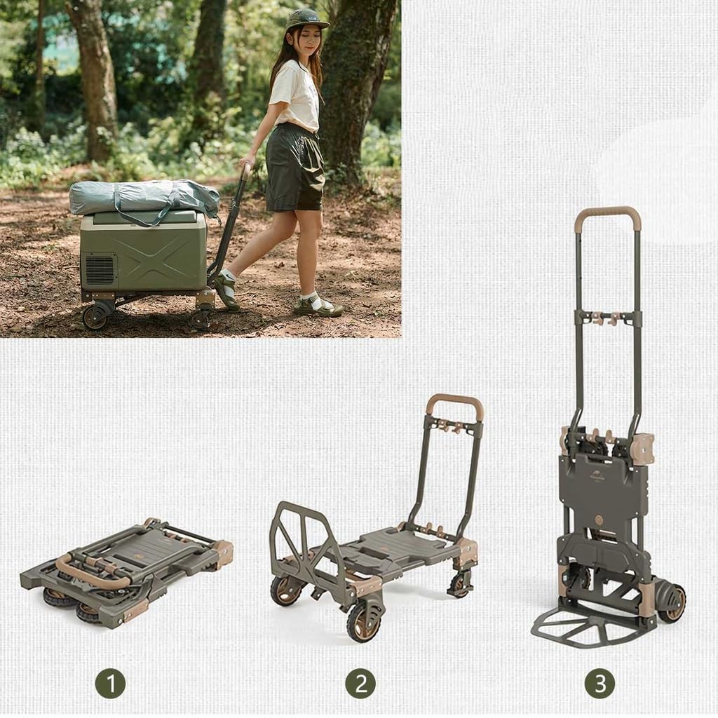 Amazon | Naturehike BBQ用折畳台車キャリーカート 耐荷重120kg 三種の