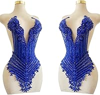 Vista 15 de Cuentas de piedras hechas a mano, parches de cristal brillantes para coser con diamantes de imitación, corpiño de encaje, accesorios para decoración