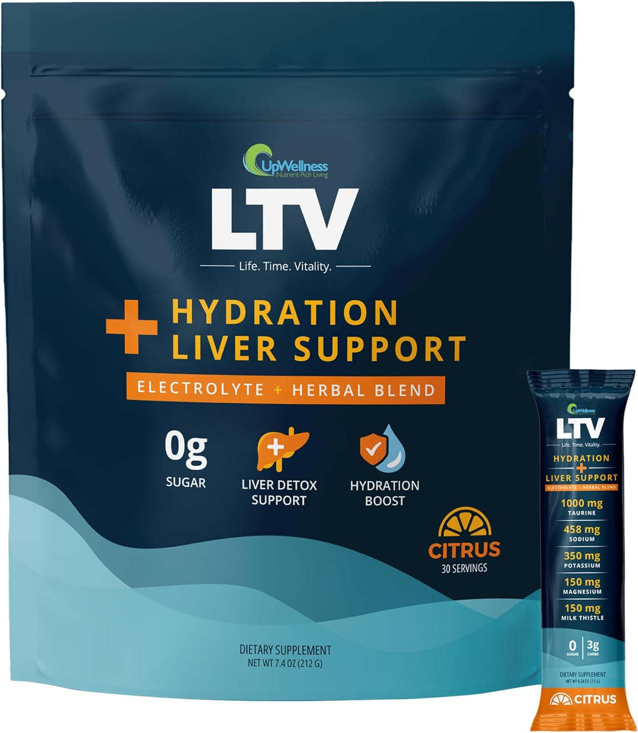 UpWellness LTV Liver Hydration Packets –... UpWellness LTV Liver Hydration Packets –...