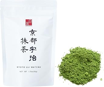 Ocha & Co. Kyoto Uji Matcha - Ceremonial Grade - Japanese First-Harvest Matcha Green Tea Powder, Traditionally Stone-Milled, 50g. | Ceremonial Grade