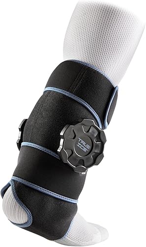 Miniatura 2 de McDavid Tobillera de hielo con compresión para tobillo con bolsa de hielo reutilizable, terapia de frío para esguinces, dolor muscular, moretones e