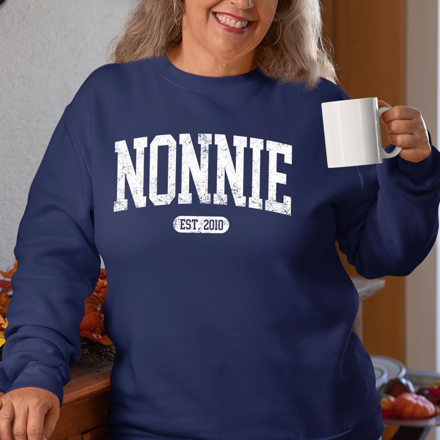 GODMERCH Custom Grandma Sweatshirts, Personalized Shirts with Grandkids Names Gifts for Grandmothers Christmas Mothers Day - Image 4