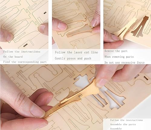 Miniatura 8 de Rompecabezas de madera 3D de Halloween para adultos, rompecabezas y rompecabezas para Halloweencumpleaños, regalos para adultos y adolescentes para