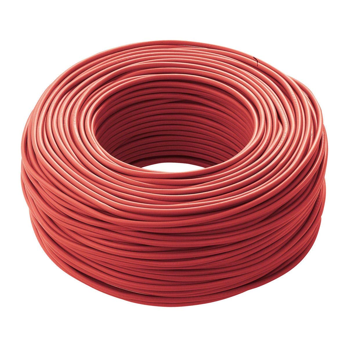 FILO CAVO ELETTRICO UNIPOLARE 1x2,5 MM 2,5 FS17 CORDINA ROSSO VARIE MISURE (100 metri)