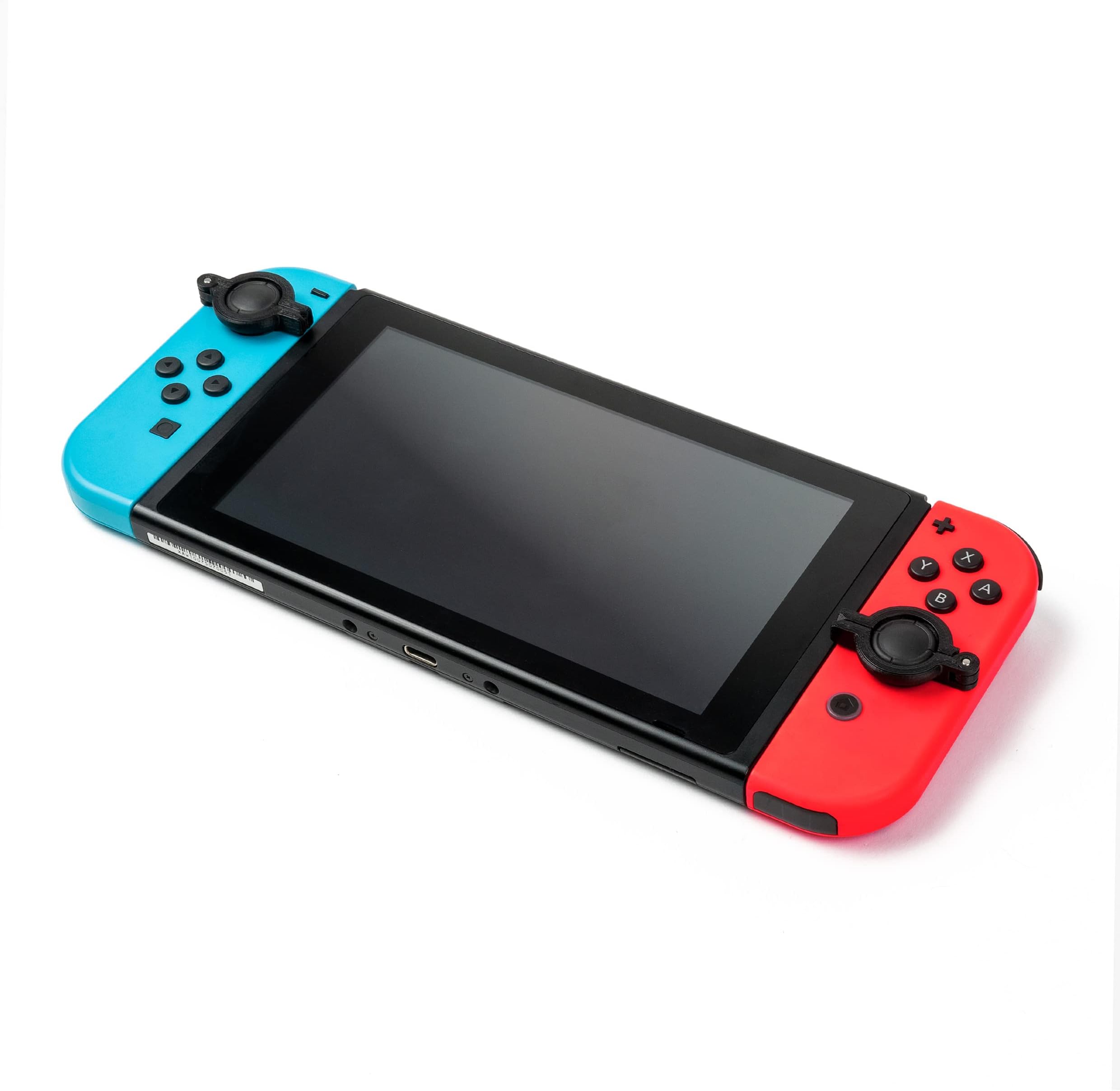 Glistco Joy Guardians - Joystick Stabilizer Clamps Compatible with Nintendo Switch, and OLED Model Version (Black)