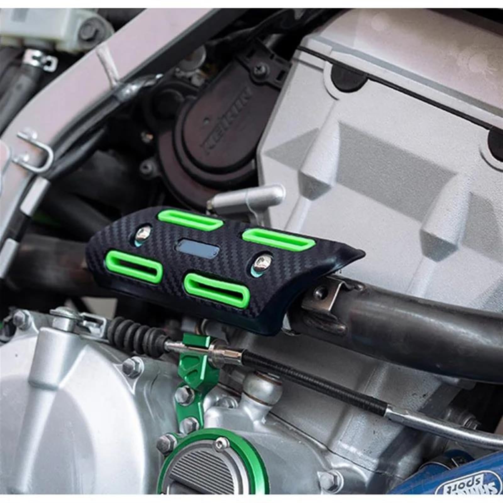 Protezione Termica Per Scarico Moto - Anti-scottatura, Resistente Al Calore E Usura - Foto 11