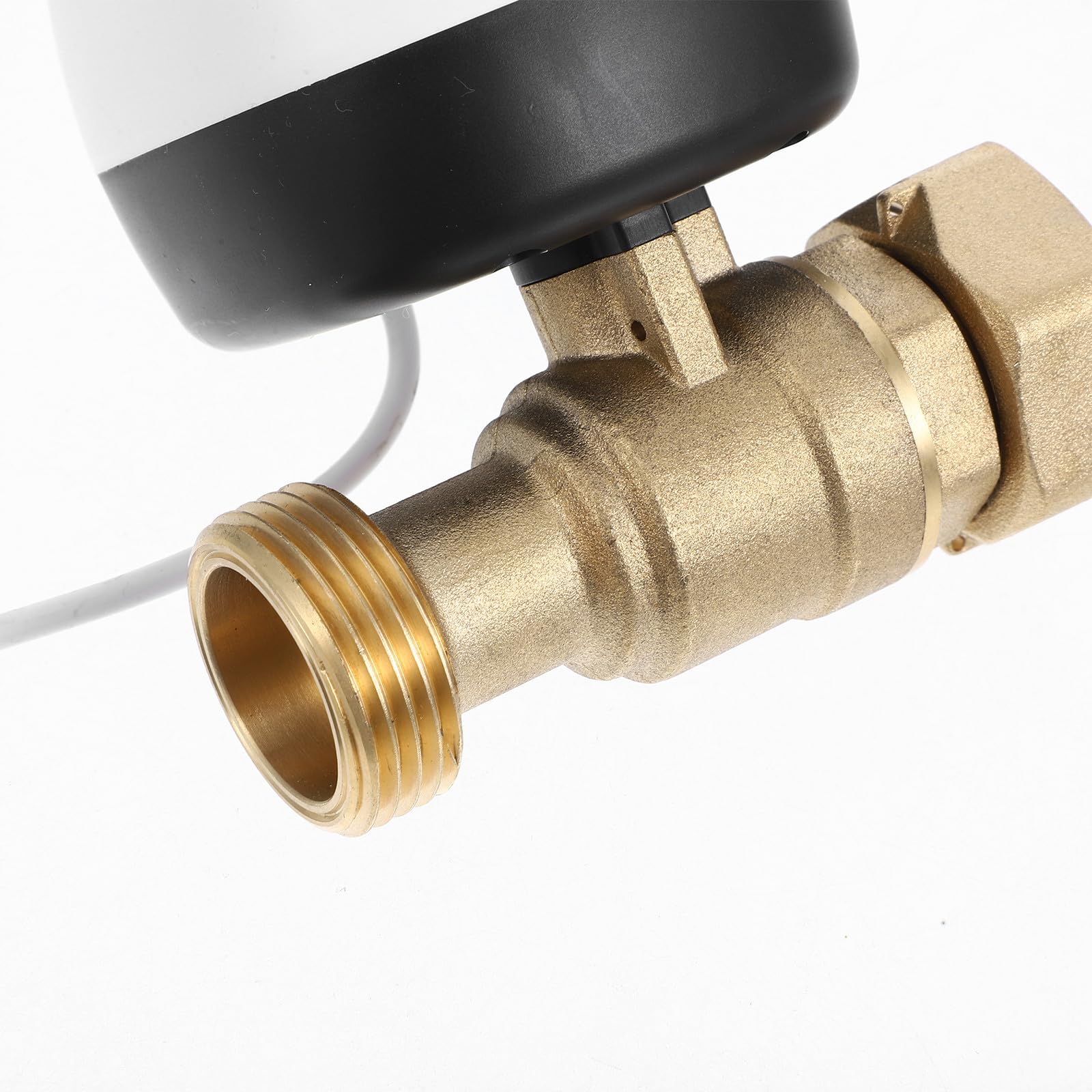 PLAFOPE Válvula de Agua Electrónica Inteligente Wifi Fácil Instalación con Temporizador y Sistema de Alarma Ahorro de Agua para Control de Riego y Cierre Automático Dn25