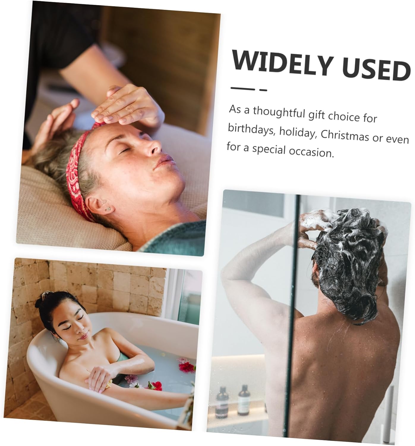 Luxshiny 12pcs Cotton Washcloths Soft Face Bath Towels Thick Guest Towels Absorbent Comfortable Cotton