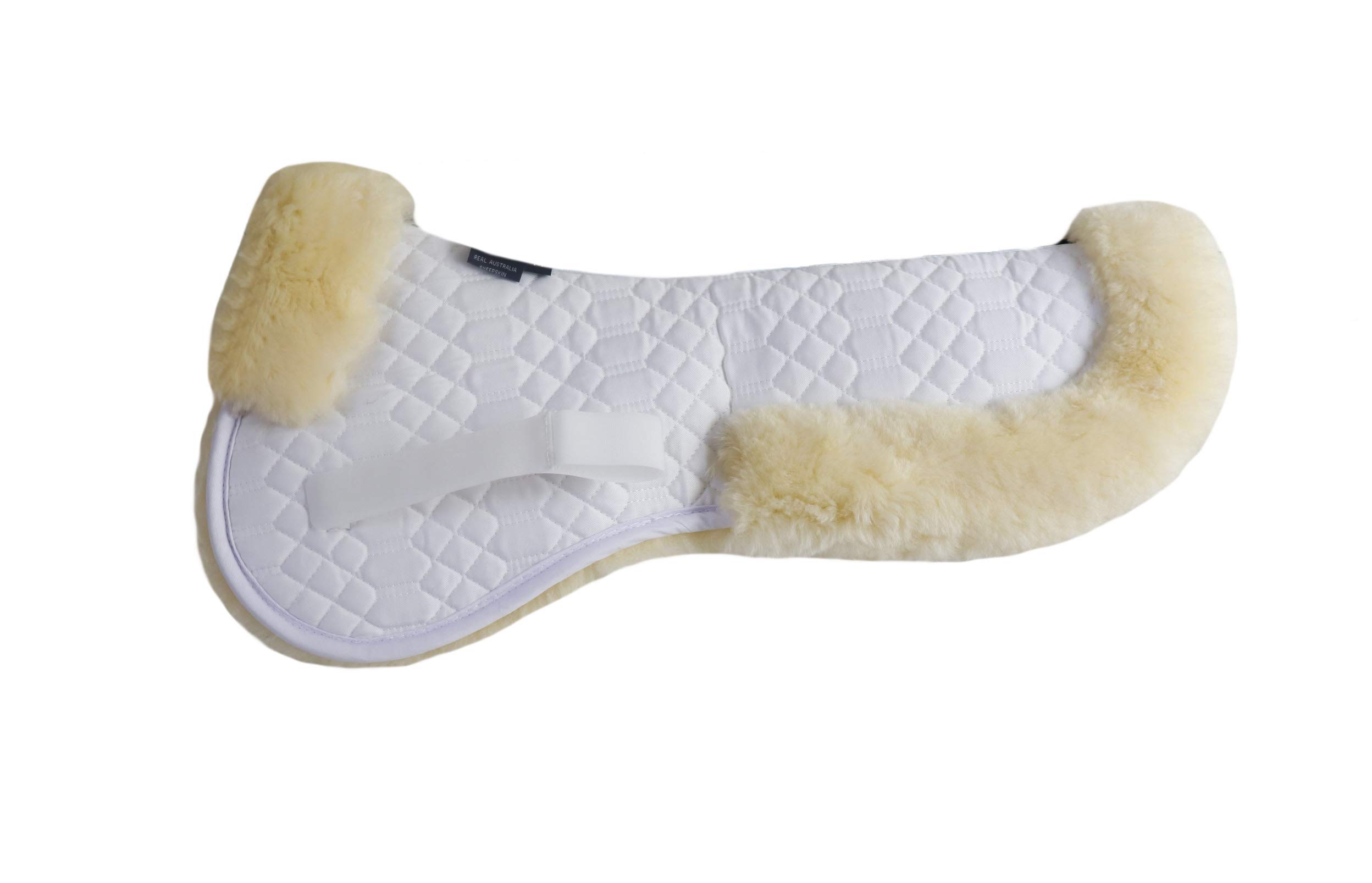 Engel Germany semisottosella Pelle di Agnello cottone Bianco (Sakis 2) dai Colori Vivaci: da Abbinare a 12 Colori di Pelliccia di Agnello!