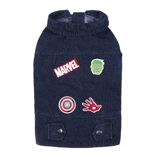 Cerdá - For Fan Pets - Chaqueta para Perros de Tela Vaquera Fabricada en Algodón al 65% y Poliéster al 35%