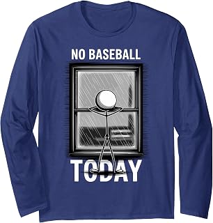 Fun Humor for Baseball Humor - Baseball Player Long Sleeve T-Shirt