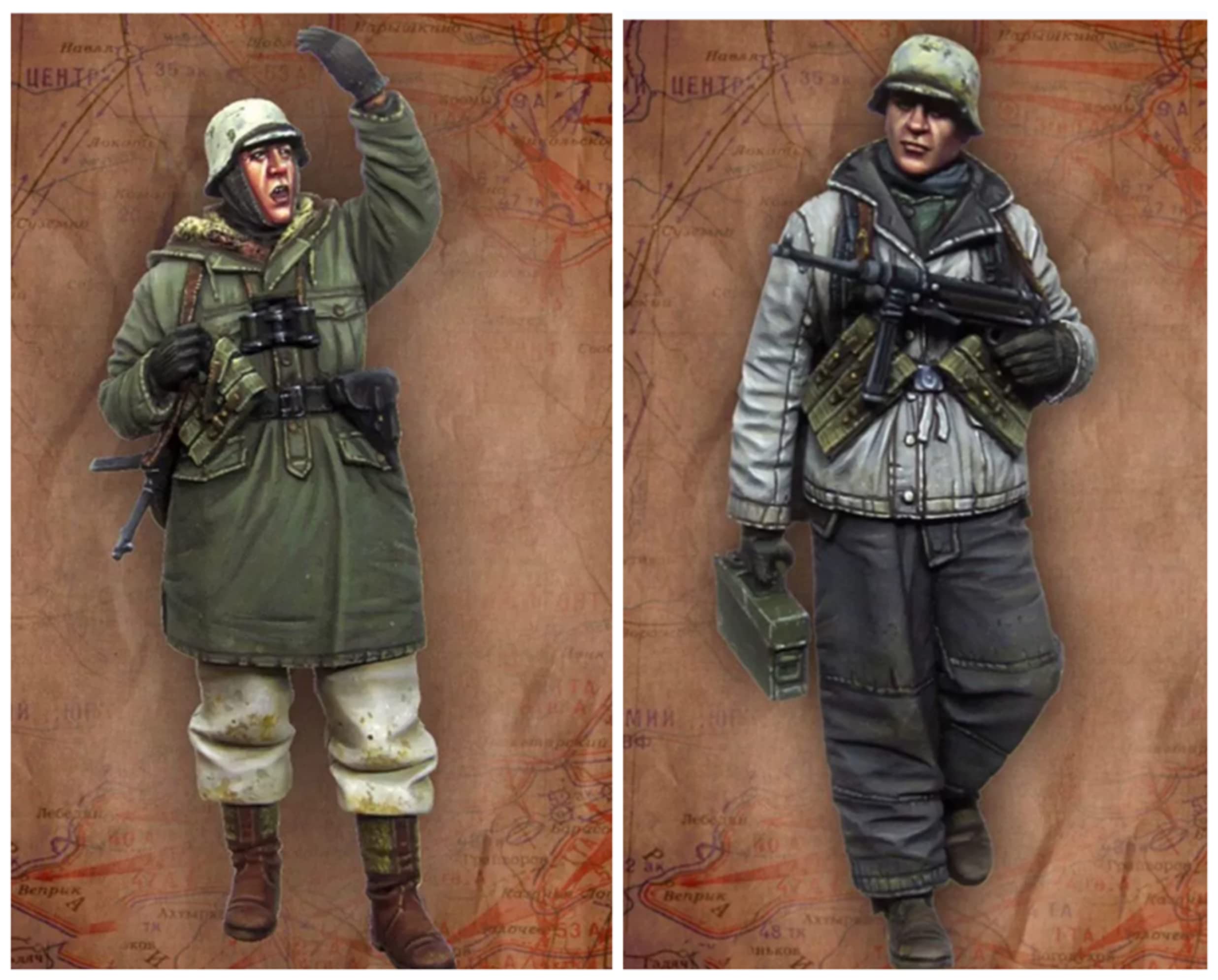 Figurine modèle en résine GK, soldat américain, kit non assemblé et non Figurine modèle en résine GK, soldat américain, kit non assemblé et non