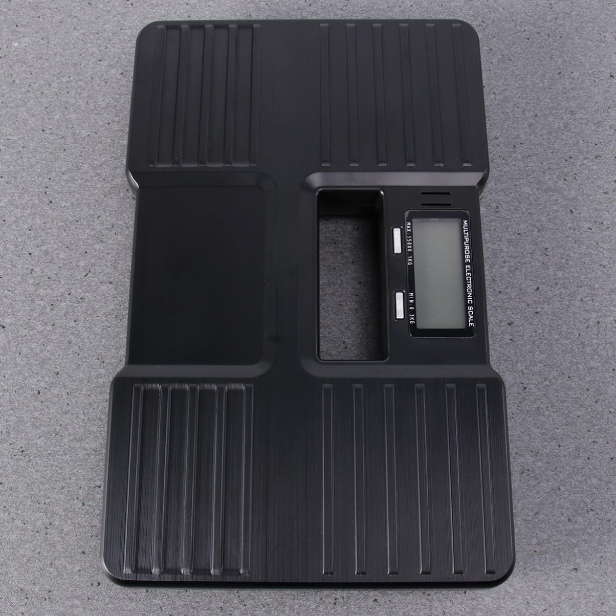Báscula Digital de Equipaje 150kg de Plástico Negro