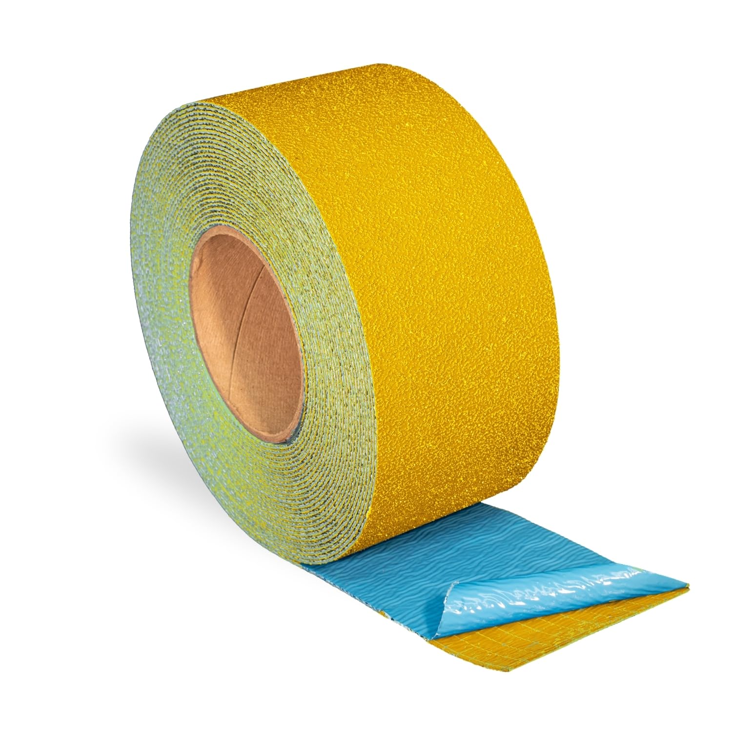 DuraMark RPT-750 - Cinta reflectante amarilla para marcar pavimentos – Base de goma resistente al deslizamiento con certificación Bast de alta durabilidad para exteriores (3 pulgadas x 18 pies)